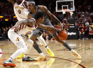 Turnover-plagued Mountaineers put up a fight, but fall on the road to No. 6 Iowa State